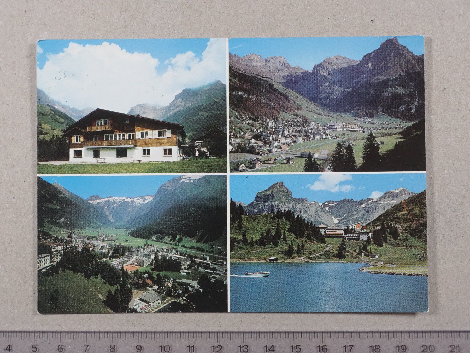 Cartoline postali: Engelberg, 1983, Ferienheim St.Raphael – Usato da Lenzburg venduto da fh1