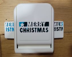 Artoz Bordüren Stanzer Merry Christmas Fabrikneu!