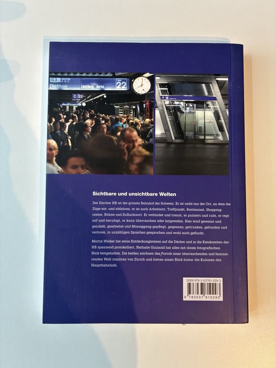 Bücher: Zürich HB - interessantes Buch  – Neu (gemäss Beschreibung) aus Chur von Knokno199 1