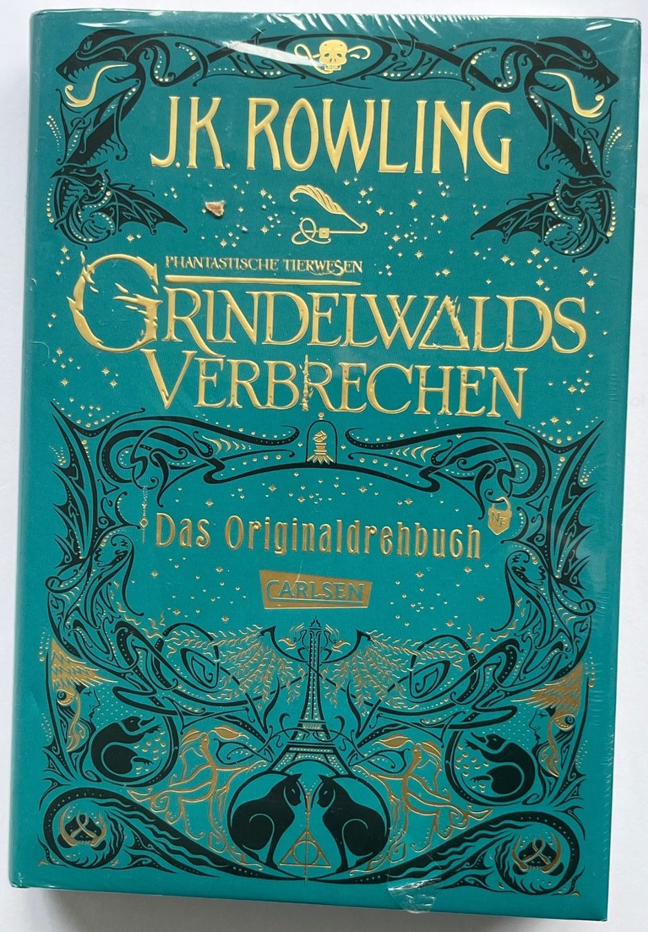 Libri: J.K. Rowling: Grindelwalds Verbrechen (neu, originalverpackt – Nuovo e nell'imballaggio originale da Luzern venduto da cege1129