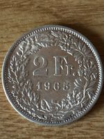 2 Franken 1965 Silber