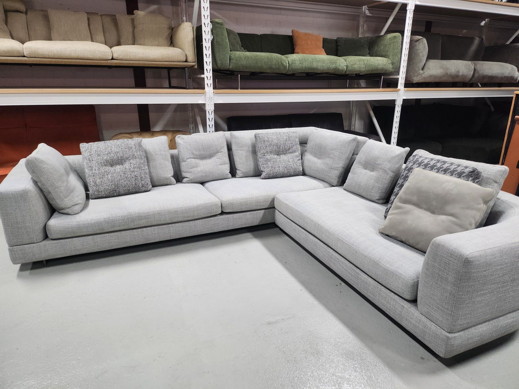 Minotti Divani: Minotti - Alexander Ecksofa by Rodolfo Dordoni – Usato da Nijmegen venduto da HermsenDesign