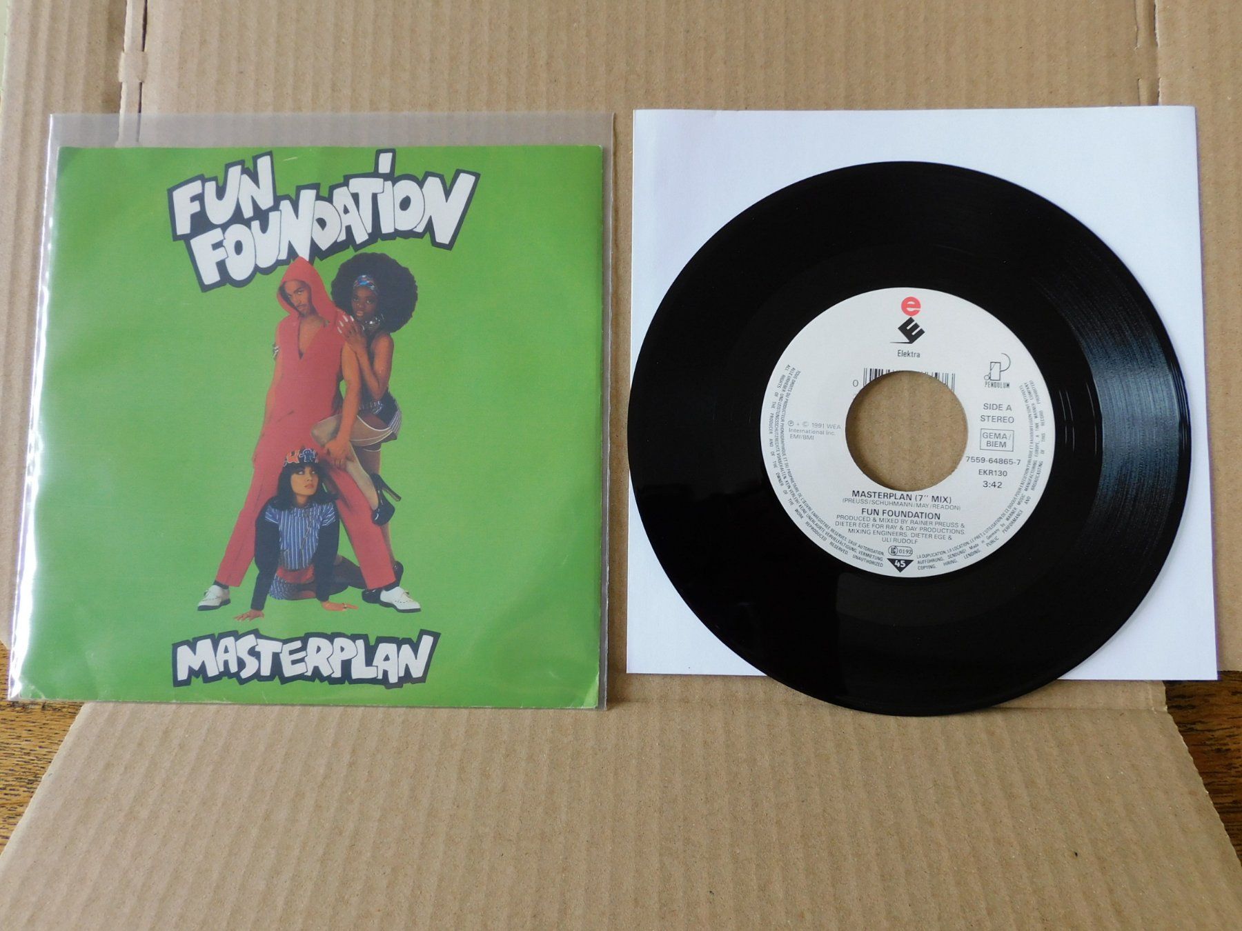 Schallplatten: Fun Foundation – Masterplan – Gebraucht aus Emmenbrücke von lamorak