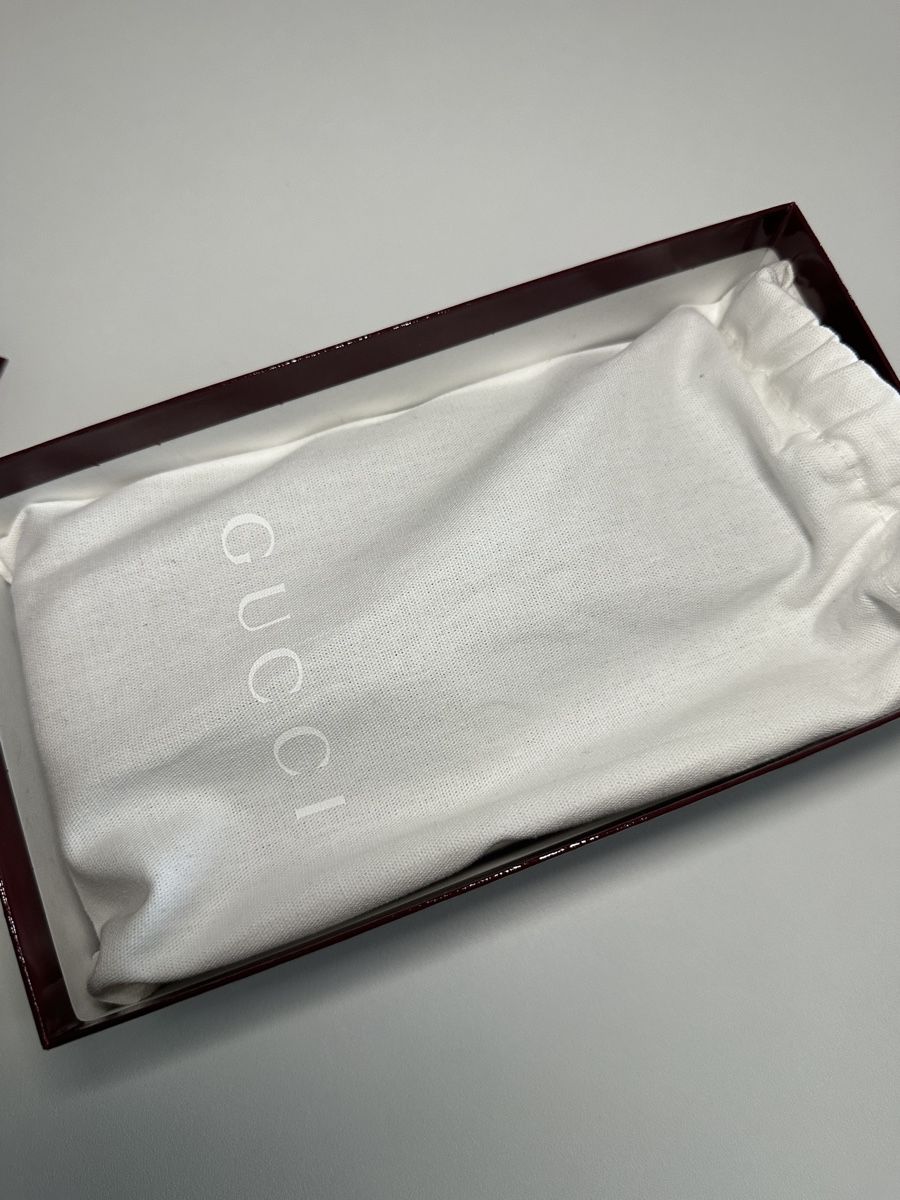 Gucci Portamonete: Gucci Softbit textured leather purse brown – Nuovo e nell'imballaggio originale da Genève venduto da naako131 5