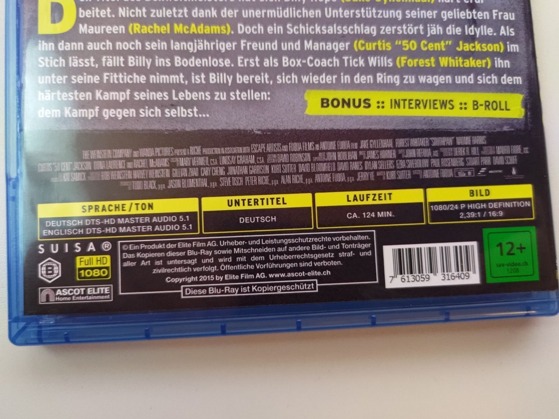 Tutti i DVDs: Southpaw – Usato da Liestal venduto da Kratzilla 3