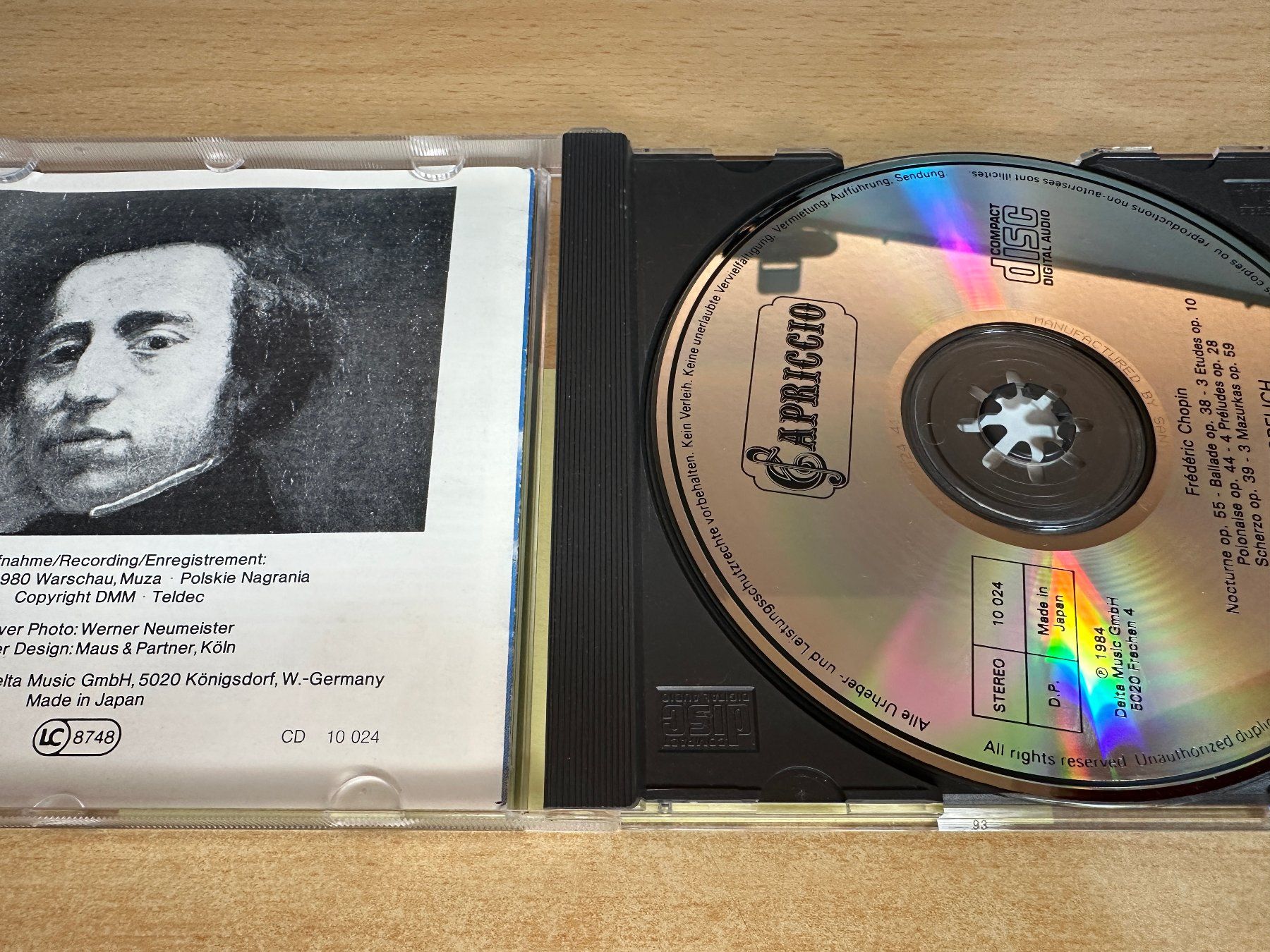 CD: P9 Ivo Pogorelich Spielt Frédéric Chopin – Usato da Rikon im Tösstal venduto da Alpenmutz 2