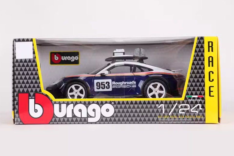 Bburago Modellini d'auto: Porsche 911 Dakar – Nuovo e nell'imballaggio originale da Fribourg venduto da 911cc 8