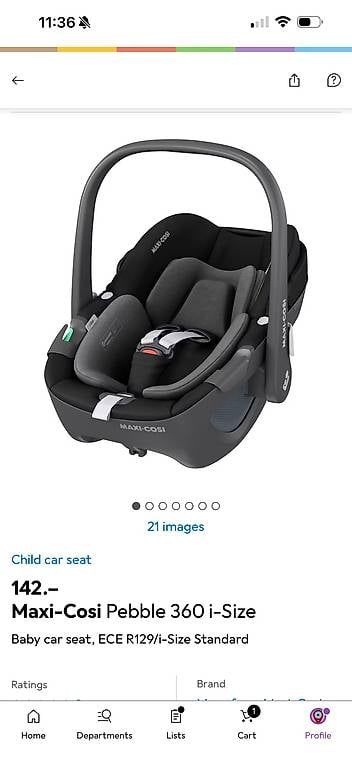 Auto-Kindersitze: Maxi Cosi Pebble 360 i-Size – Gebraucht aus Utzigen von ca_va_ 2