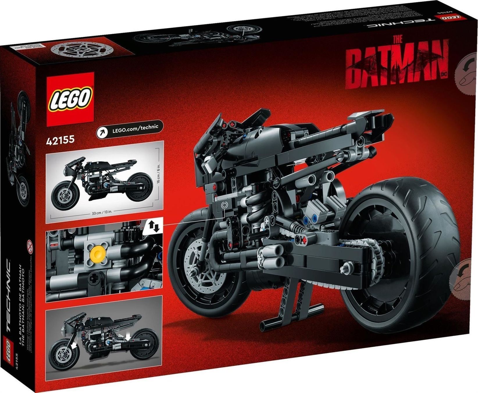 Lego Baukästen: 💥LEGO Technic 42155 The Batman - Batcycle NEU – Neu und originalverpackt aus Galgenen von Krdshop 1