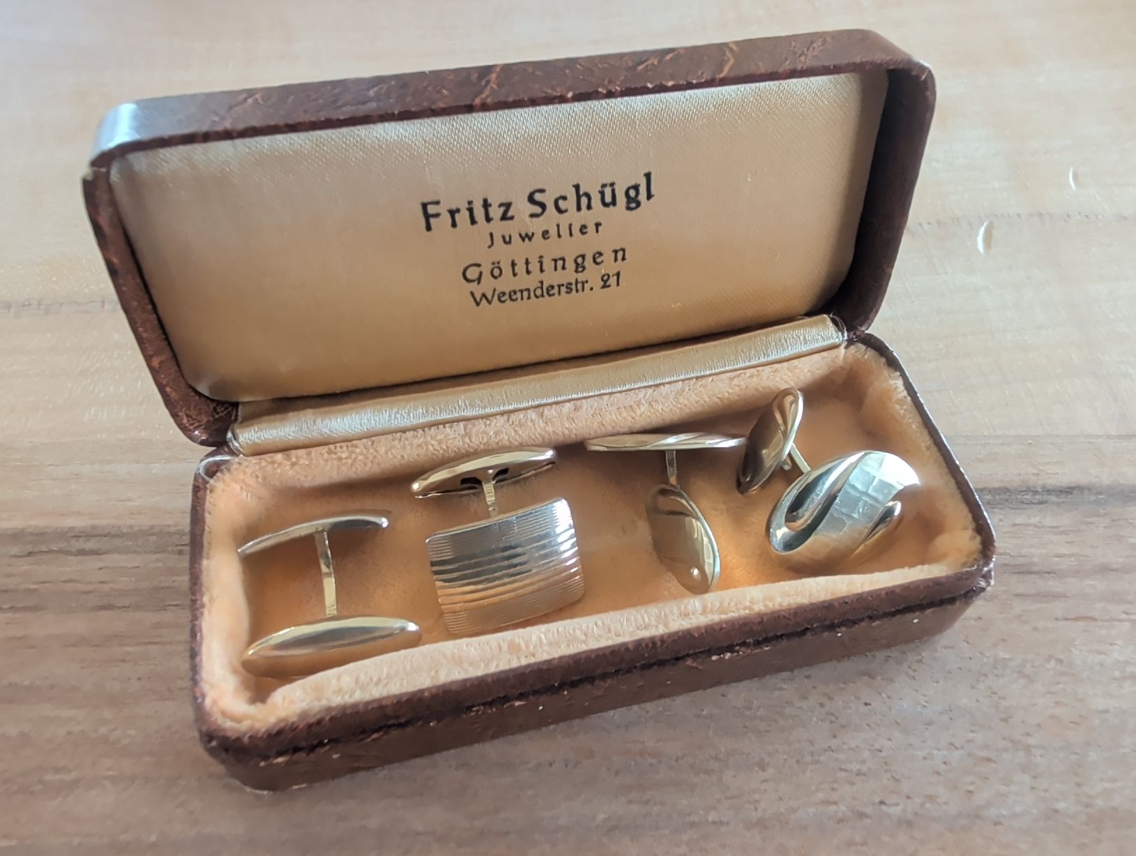Gemelli: Manschettenknöpfe vergolder – Usato da Uetendorf venduto da s4-61 6