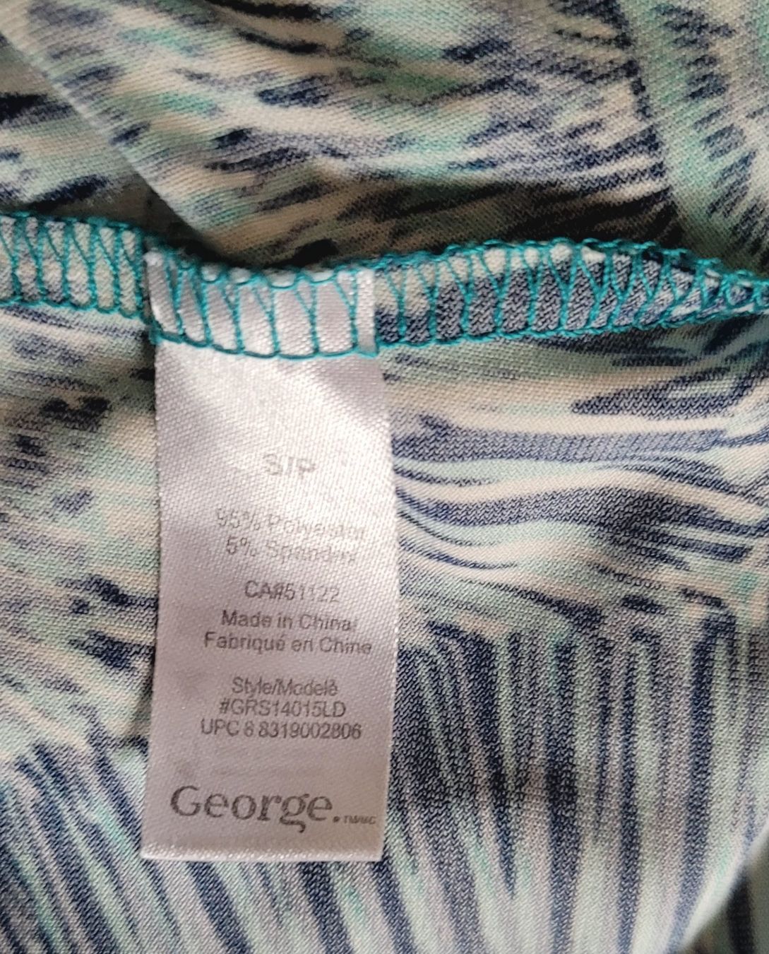 Vestiti: GEORGE Kleid Gr. S Blau gemustert – Usato da Füllinsdorf venduto da Sunnebliemli7 3