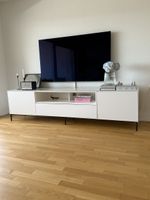 TV-Möbel weiss mit Stauraum guter Zustand
