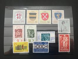 Liechtenstein Briefmarken Jahrgang 1965 postfrisch ** (M795)