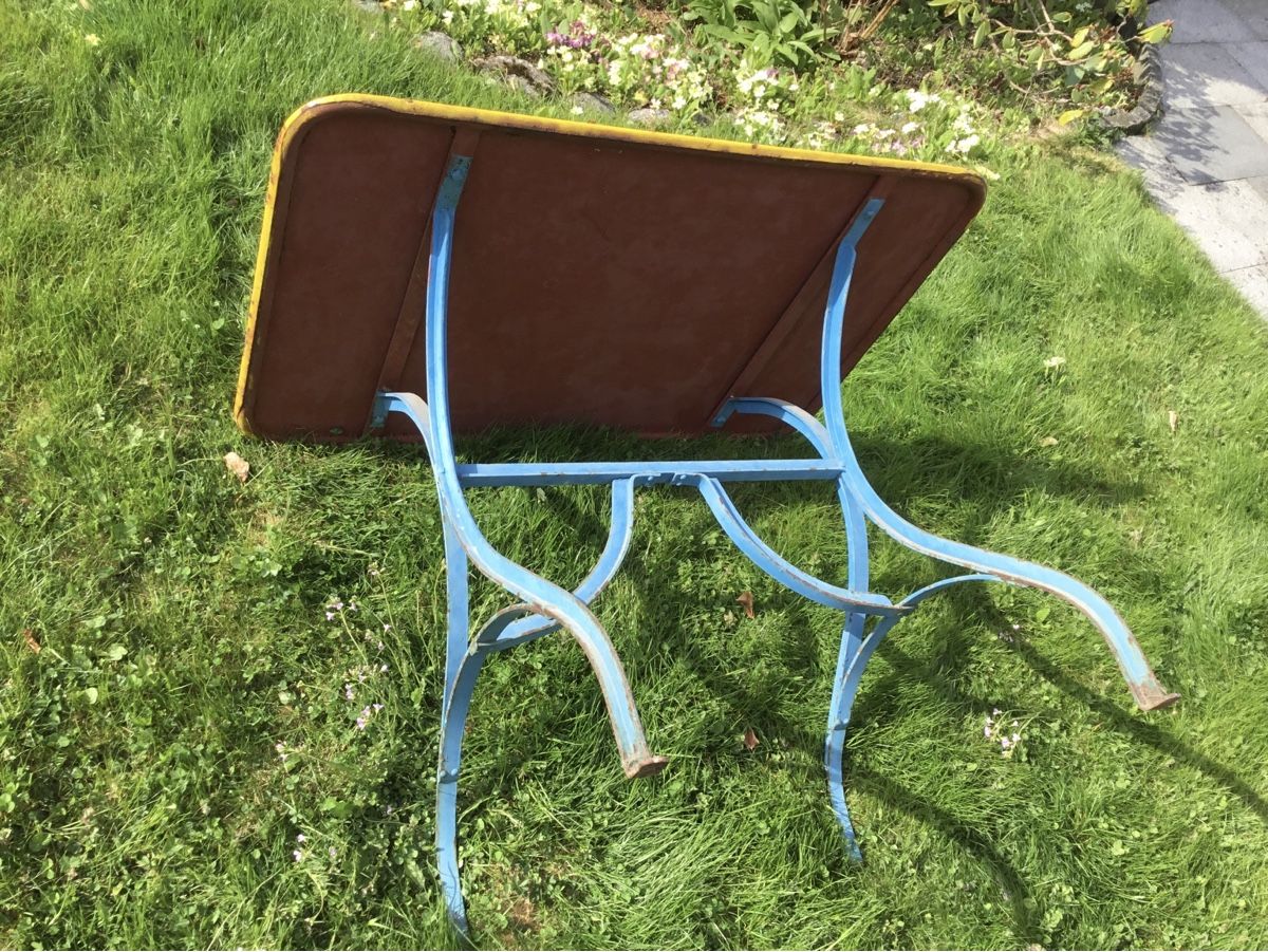Tavoli: Jugendstil Gartentisch rechteckig 100-jährig – Usato da Rüschlikon venduto da succes08 7