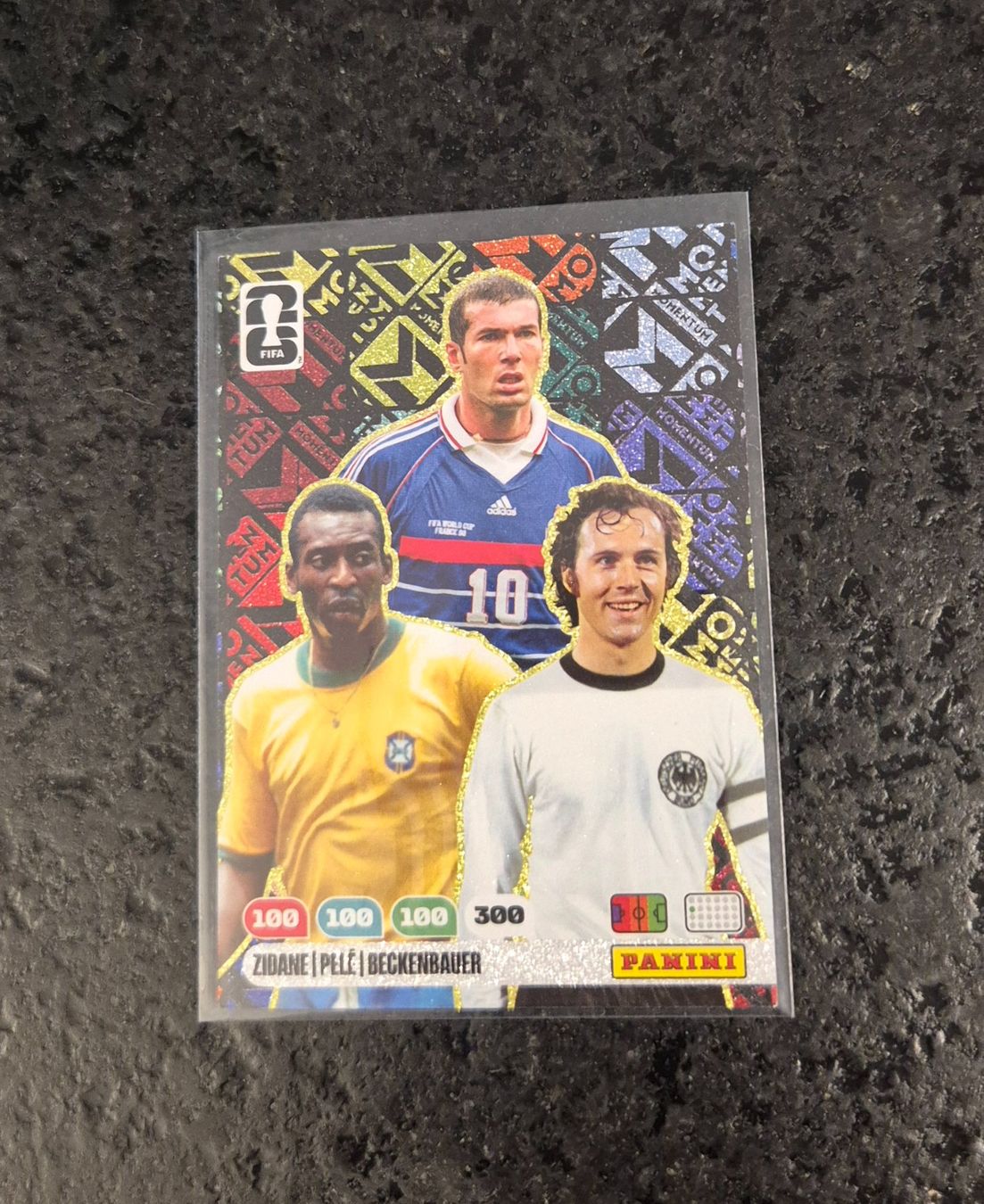 Topps Carte collezionabili: Pele, Zidane & Beckenbauer - Panini – Nuovo (secondo la descrizione) da Burg AG venduto da Danoe