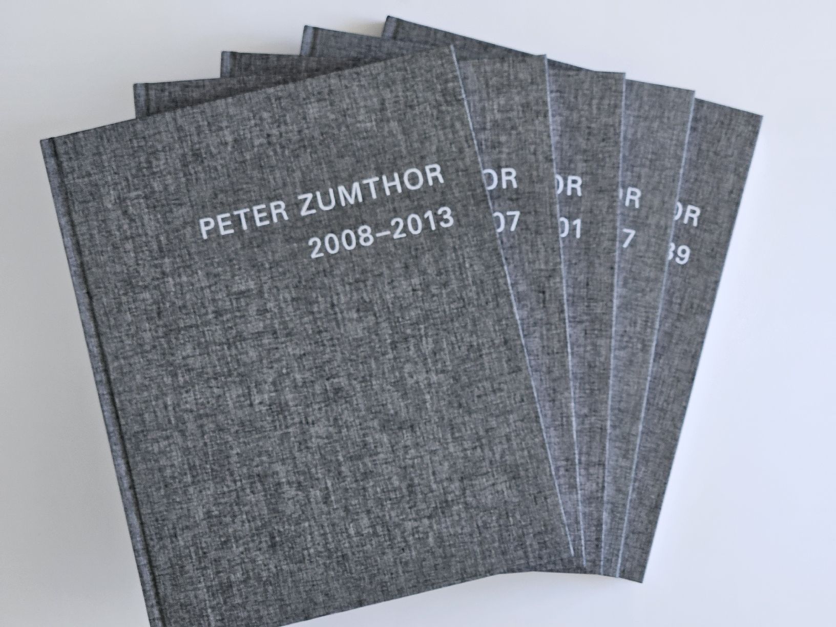 Libri: Peter Zumthor - Werkausgabe / 5 Bände / NEU – Nuovo e nell'imballaggio originale da Hinwil venduto da Justnox