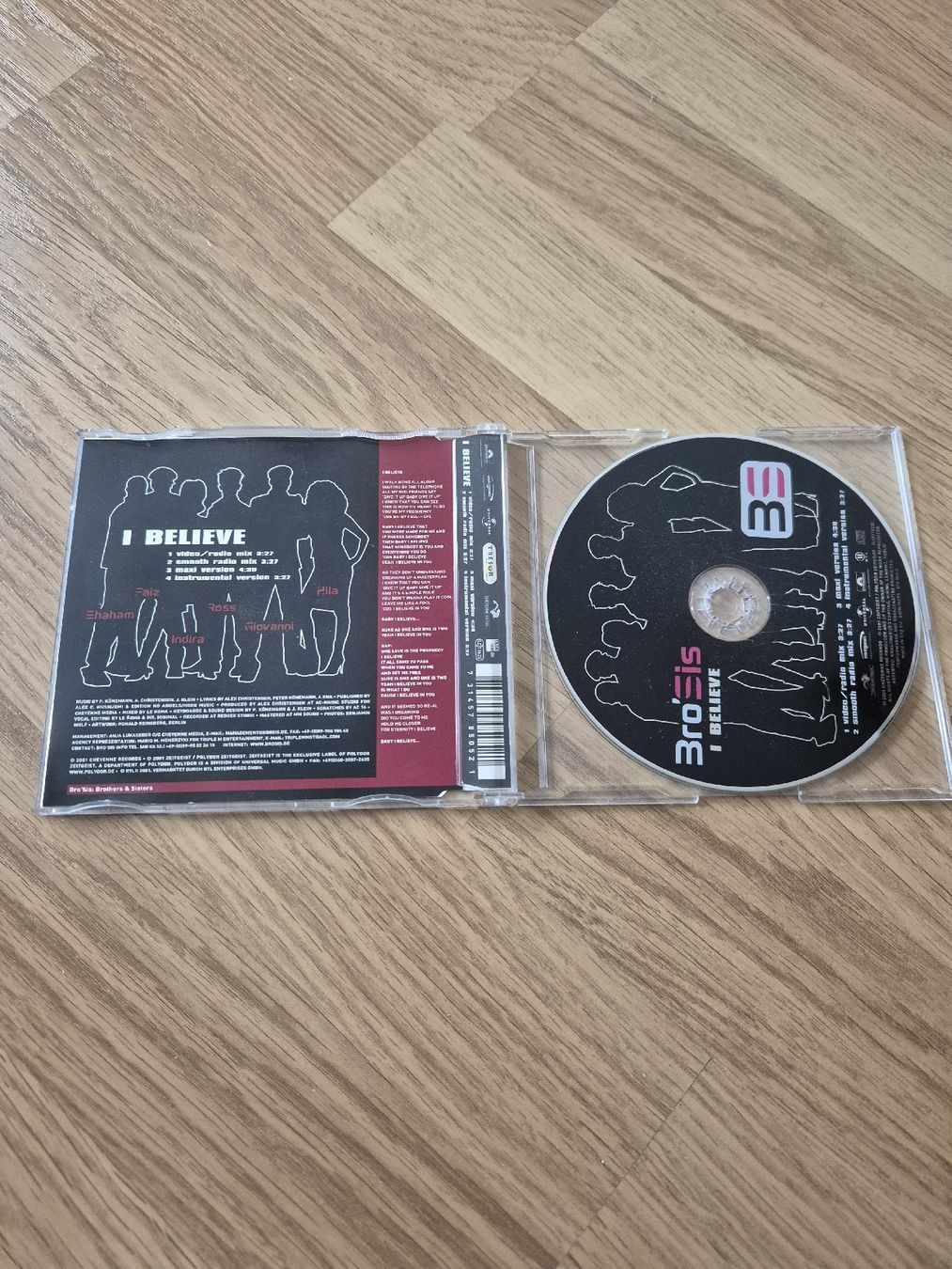 CD: Bro'Sis - I Believe, CD, Popstars, – Usato da Langenthal venduto da Polarisstern 2