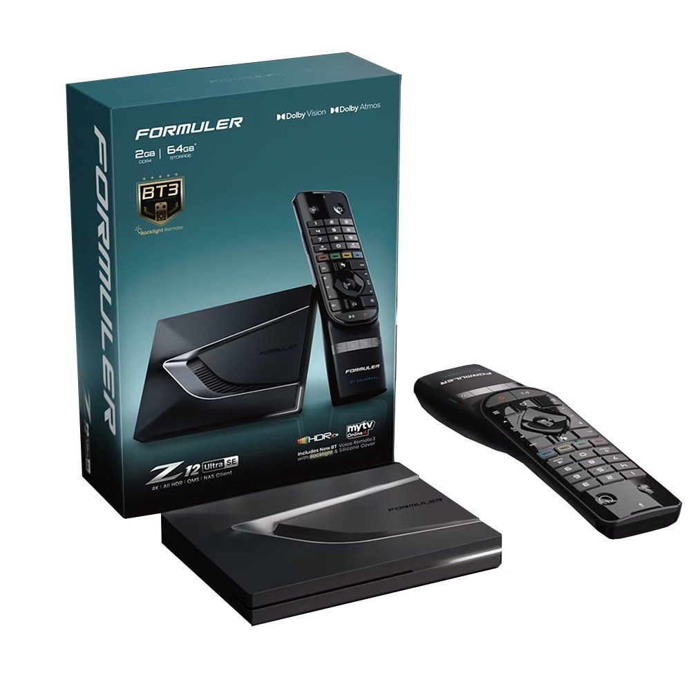 Formuler Systèmes audio & multimédias: Formuler Z12 Ultra SE – Neuf avec emballage d'origine à Dietlikon par SAT-SWISS