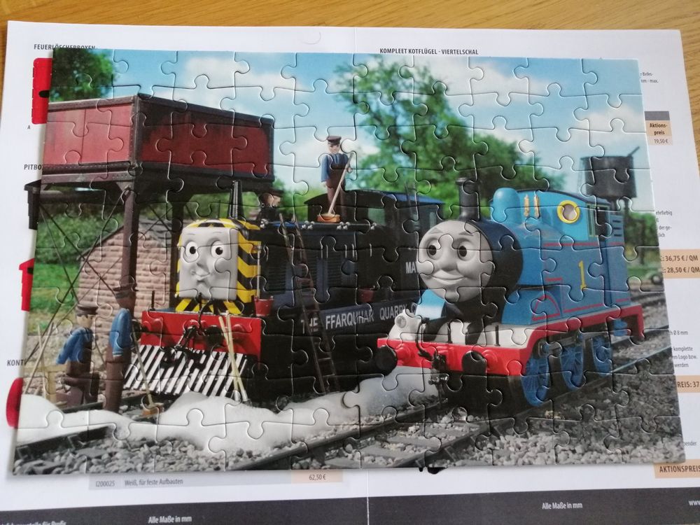 Kinder Puzzle Thomas, die kleine Lokomotive. (Gebraucht) in Thierachern ...