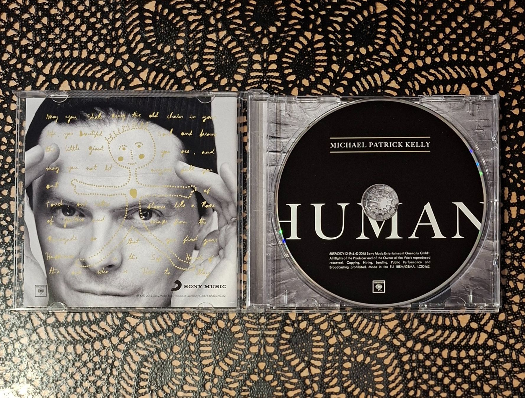 CD: Michael Patrick Kelly - Human, DE Rock CD Album 2015 – Usato da Schönenberg TG venduto da breiti12 2