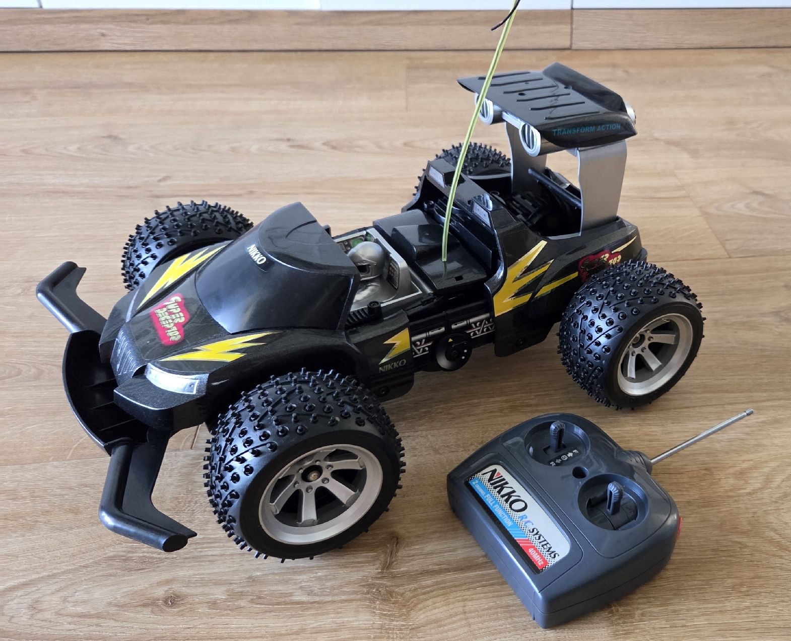 Nikko Modellismo RC: Nikko RC Super Deceptor 9.6V Turbo 2 Modelle Transformation – Nuovo (secondo la descrizione) da Rheinau venduto da tobitobsen80
