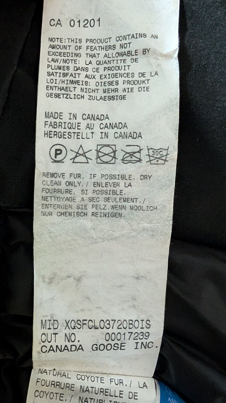 Canada Goose Giacche: Canada Goose Parka, schwarz, Grösse M – Usato da Rüfenacht BE venduto da mla_jmf8 6