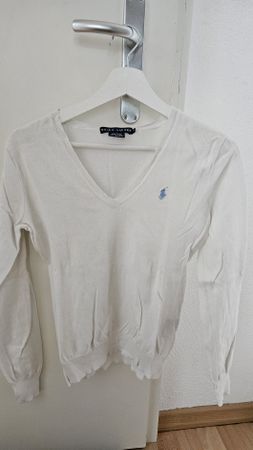 Ralph Lauren Pullover weiss Grösse M