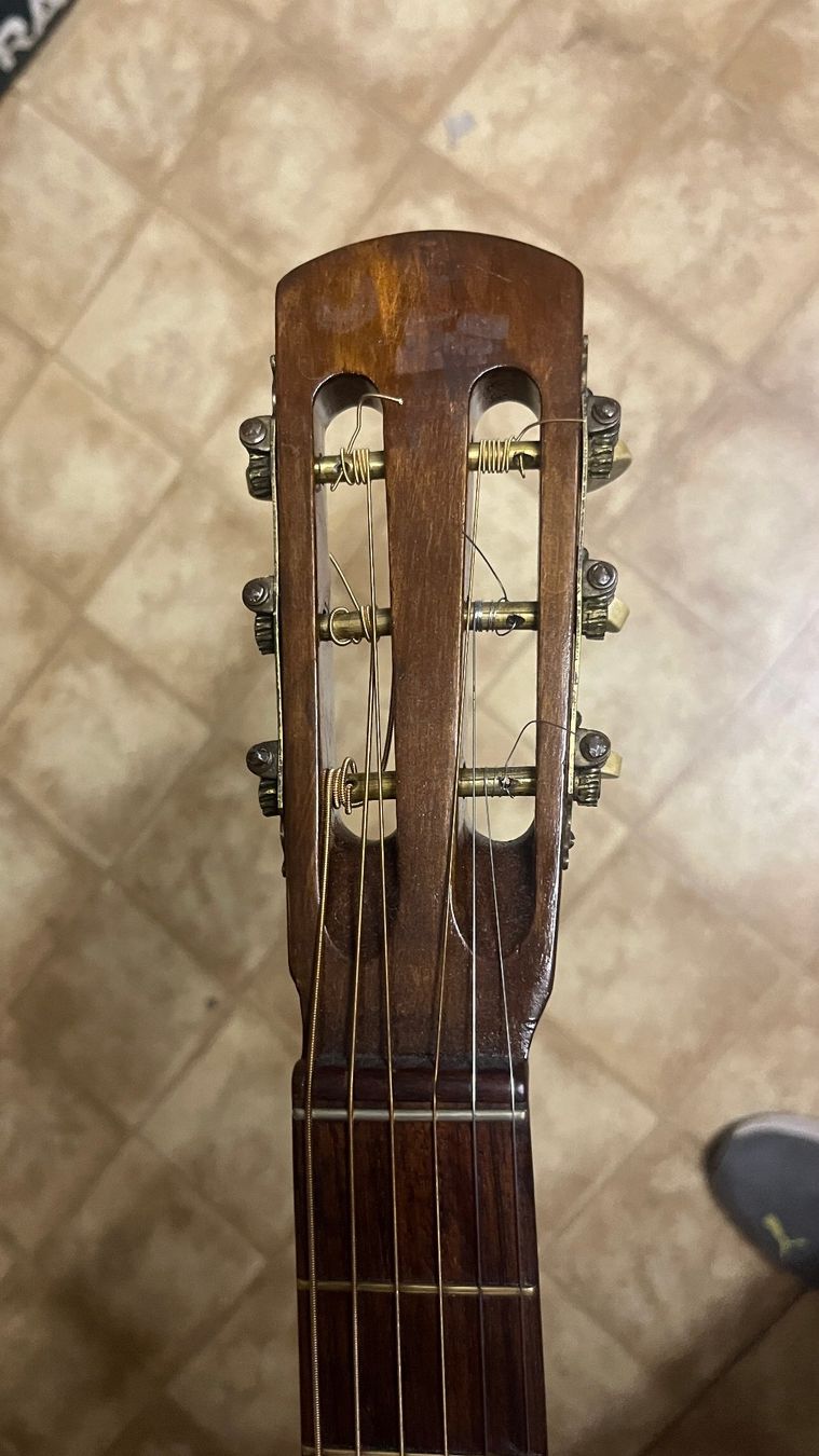 Instruments de musique: Antike Parlor-Gitarre 1920's – D'occasion à Boudry par Cedryc74 3