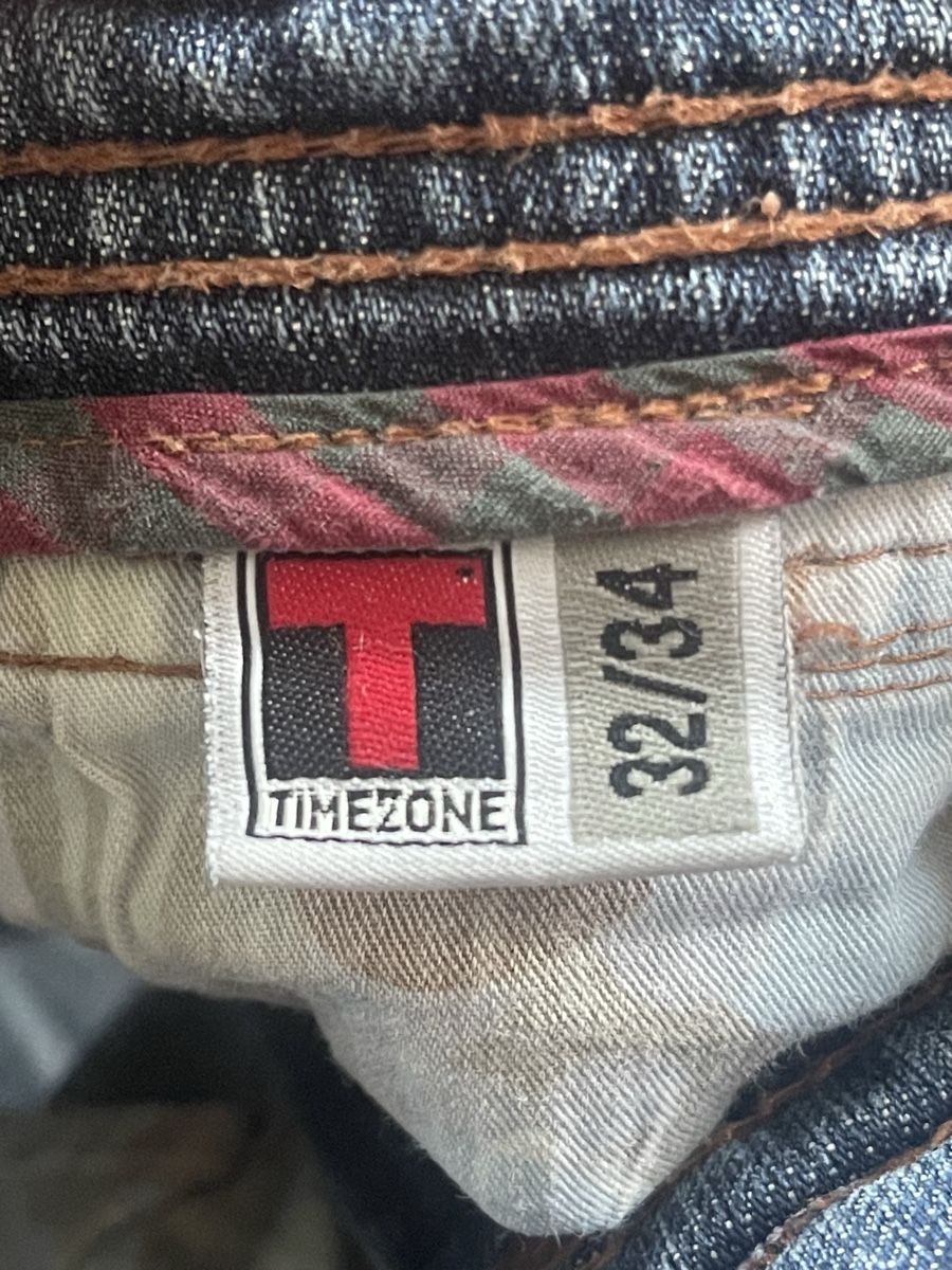 Pantaloni: Jeans, Gr. 32/34, hellblau, Sommer-Look, bequem – Usato da Obernau venduto da Andypsilon70 3