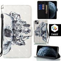 iPhone 13 Hülle Etui Wallet Case Flip Cover Coque Tasche