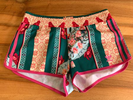 Original ADIDAS bunte Hosen / Shorts / Hotpants Gr. 36