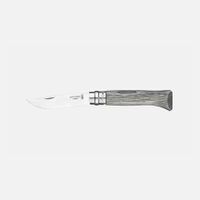 OPINEL Taschenmesser No 08 - laminated birch Grey, Messer