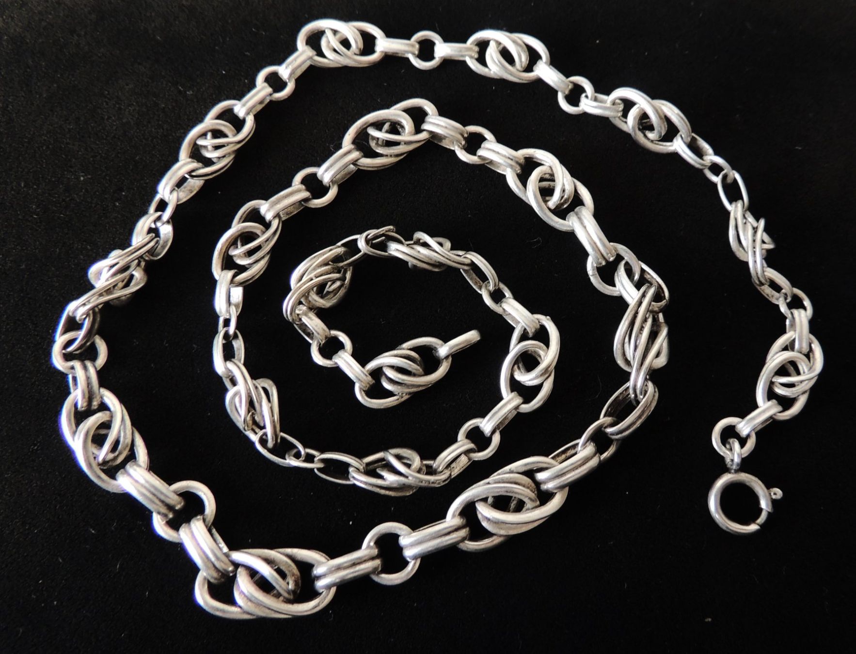Catenine: Silber 835 Halskette 53 cm – Usato da Waldenburg venduto da schaller707