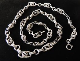 Silber 835 Halskette 53 cm