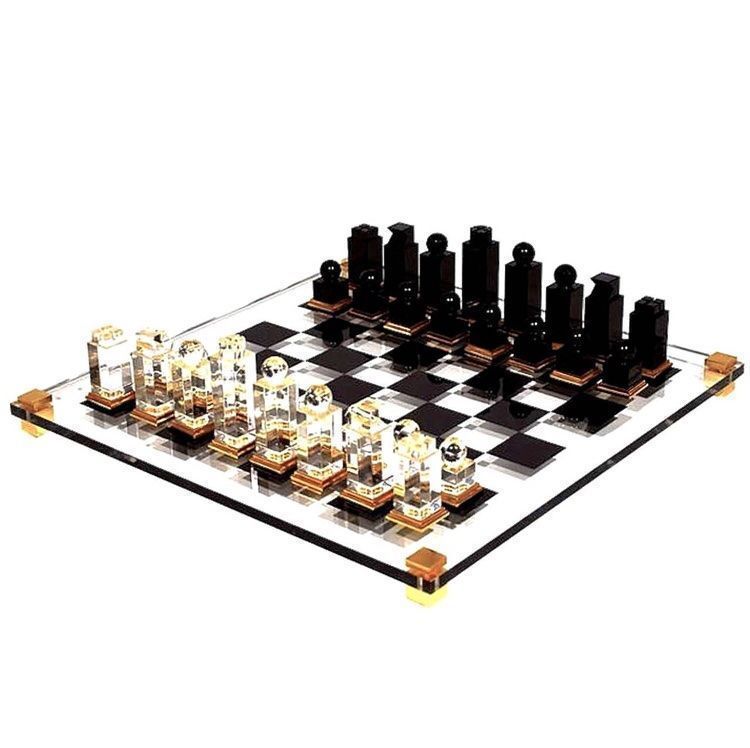 Giochi: Vintage Michel Dumas Chess table set – Usato da Küssnacht am Rigi venduto da CALIFRASQUI 5