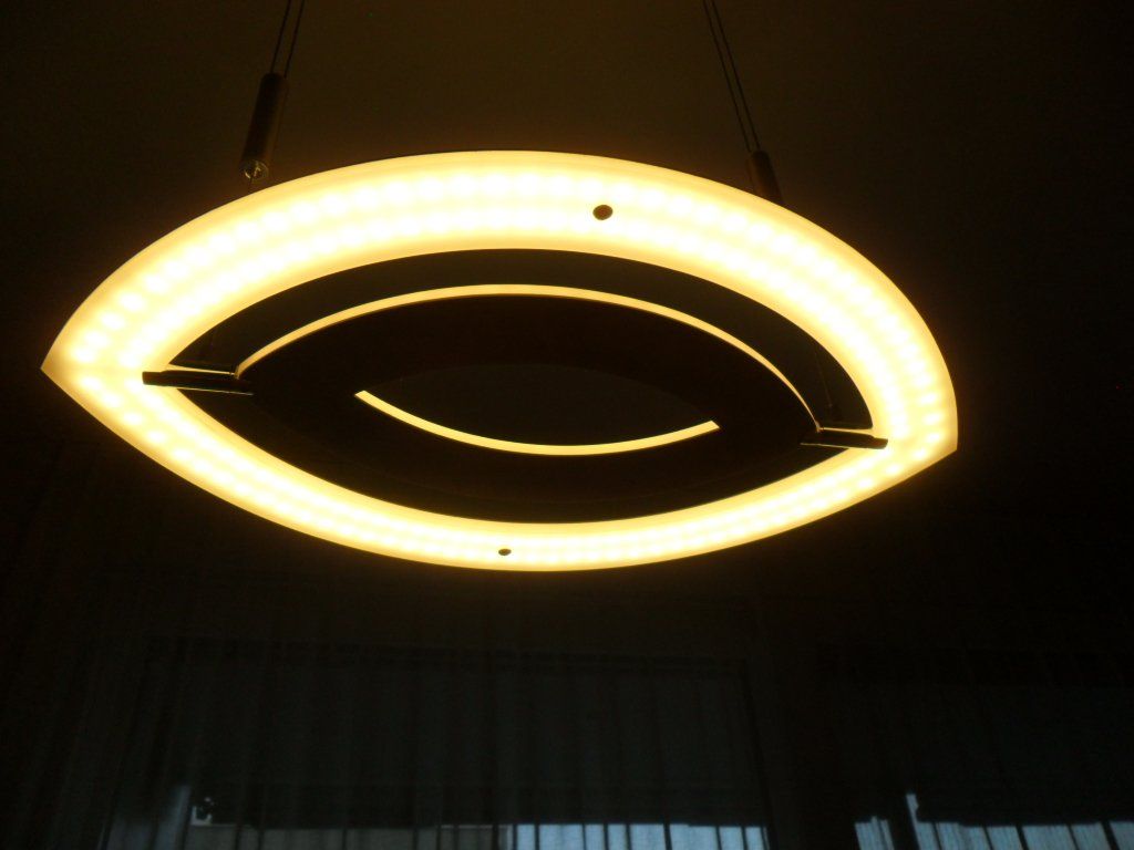 Kronleuchter & Deckenlampen: Moderne LED Deckenlampe Hängeleuchte dimmbar, Mitte Drehbar – Gebraucht aus Schöftland von rennsenn 2