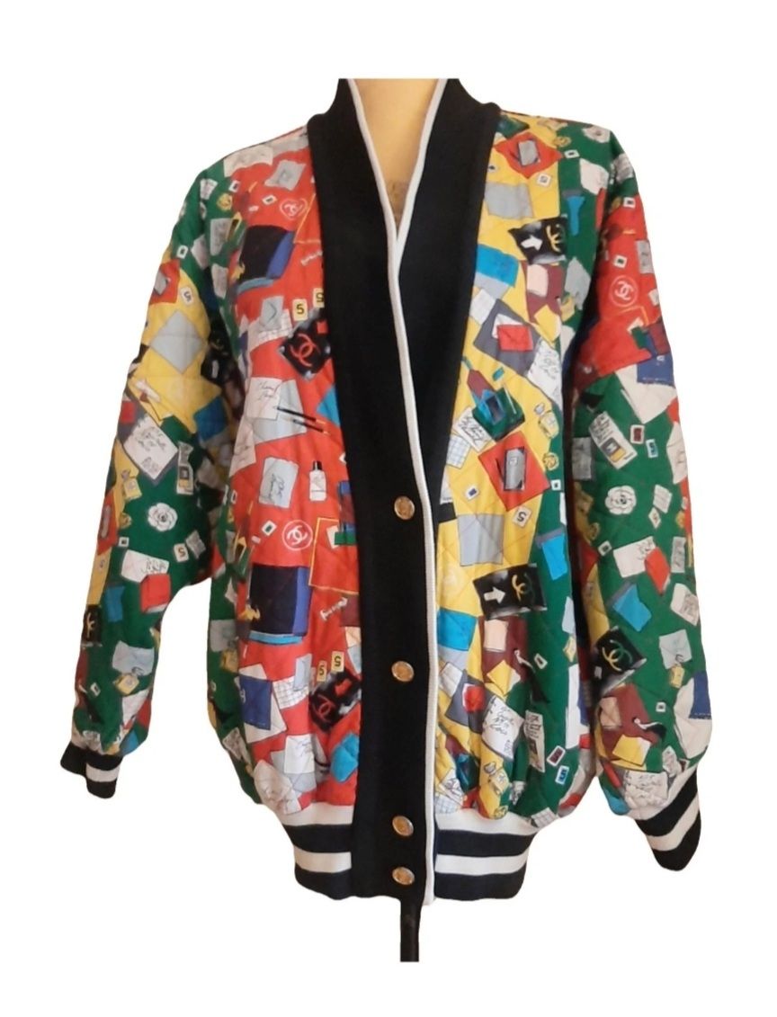 Chanel Giacche: Collector blouson de baseball Chanel 1987 – Usato da Chêne-Bourg venduto da chsandra34