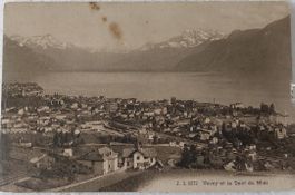 VEVEY  et la Dent du Midi