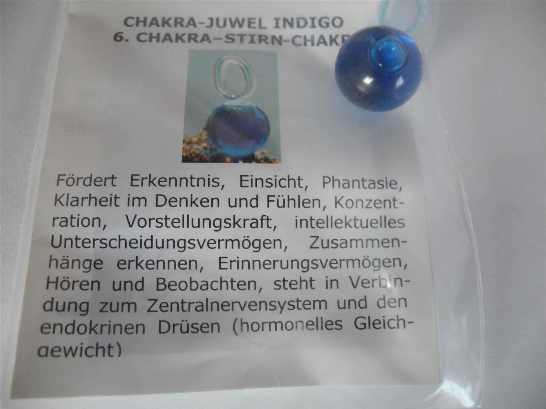 Minerali & Pietre curative: Chakra-Juwel-Indigo 6. Chakra-Stirn – Nuovo e nell'imballaggio originale da Kottwil venduto da Crazyrolf 1