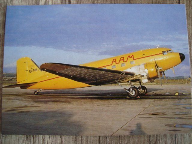 Cartoline postali: ARM (Aeromarket), DC-3, EC-FIN – Nuovo e nell'imballaggio originale da Thun venduto da Abigboss