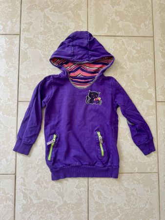 Kids Hoodie purple witch Halloween 