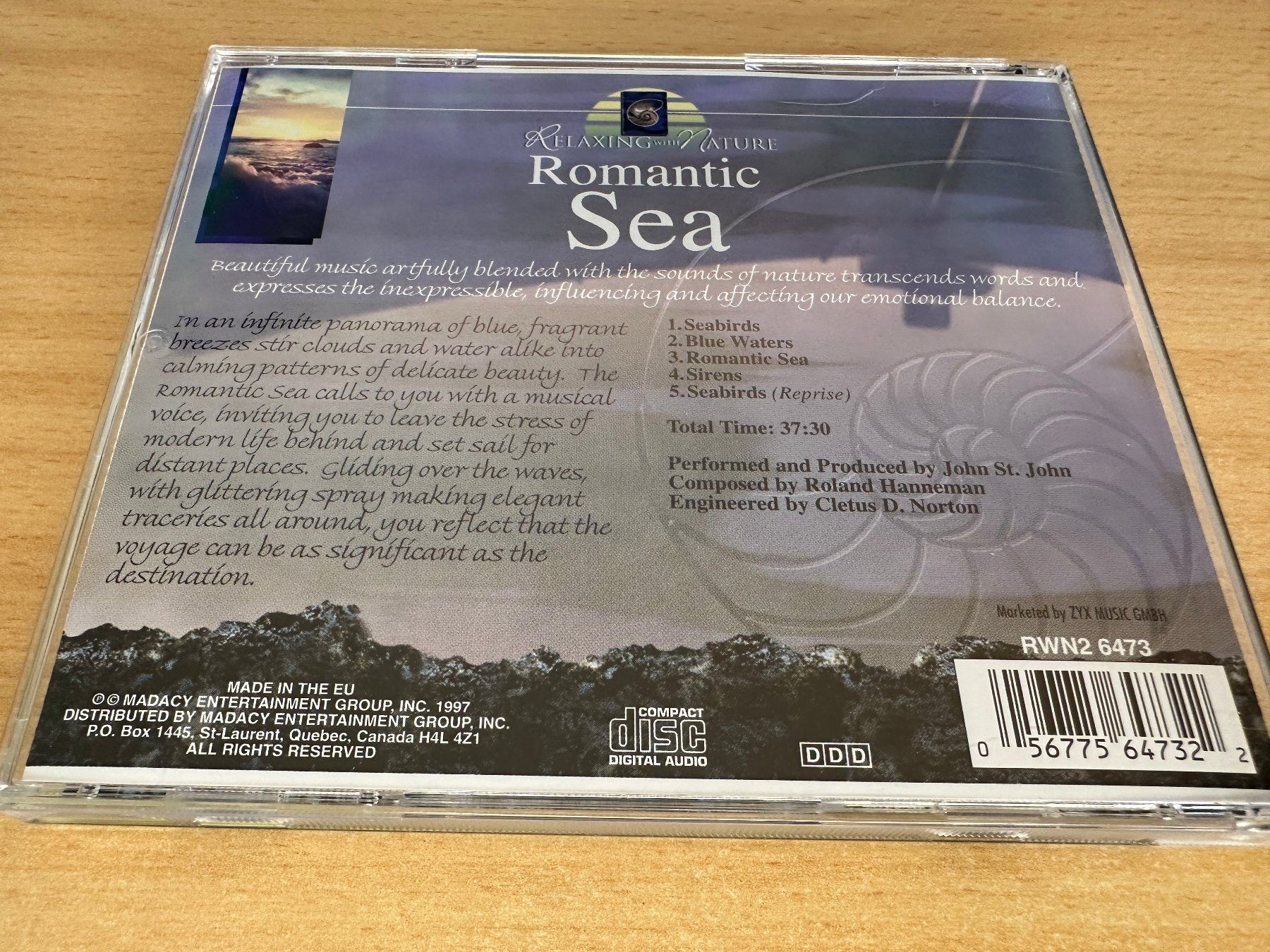 CD: John St. John – Romantic Sea – Usato da Rikon im Tösstal venduto da Alpenmutz 1