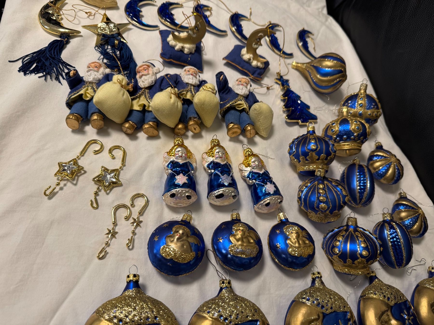 Tutte le decorazioni: Vintage Christbaumschmuck blau/gold – Usato da Diegten venduto da Sandor29388 4
