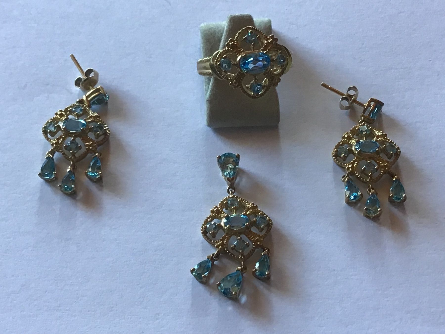 Anelli: Zauberhaftes Topas / Goldschmuck  Set – Usato da St. Gallen venduto da Goldlilly 3