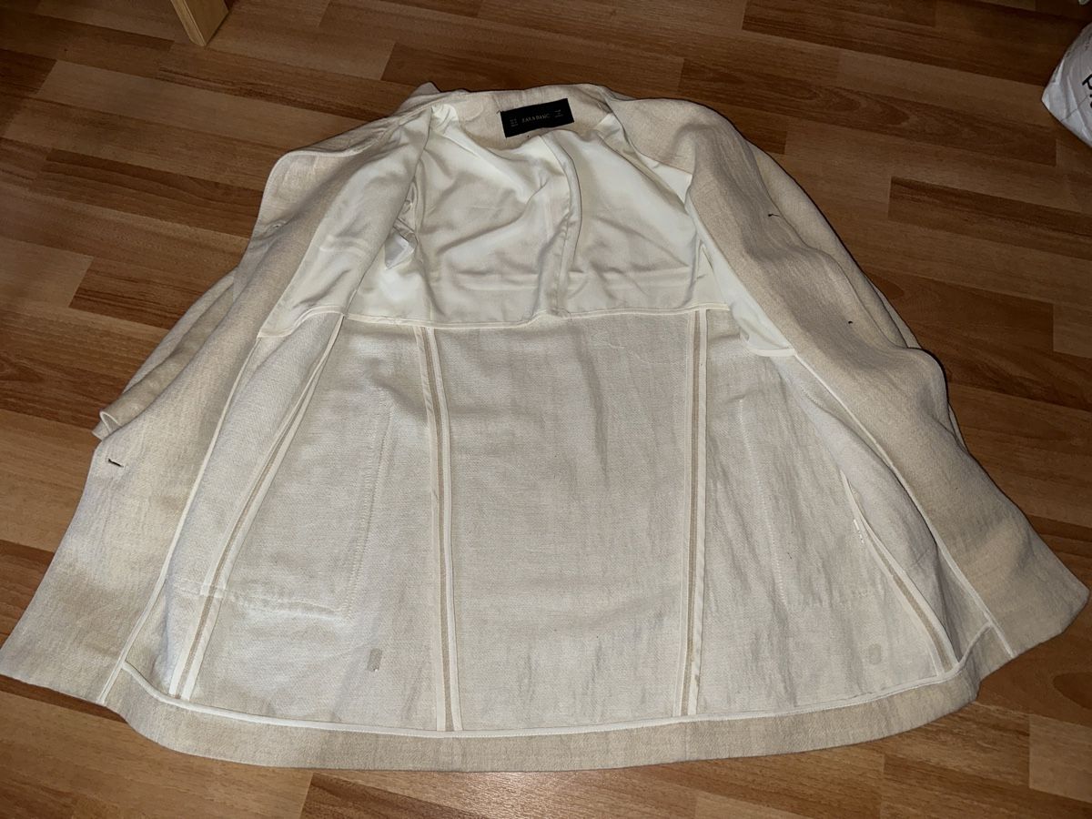 Zara Cappotti: Zara Basic Frühlingsmantel, Beige, Gr. XS  – Usato da Wald AR venduto da sar_x867 3