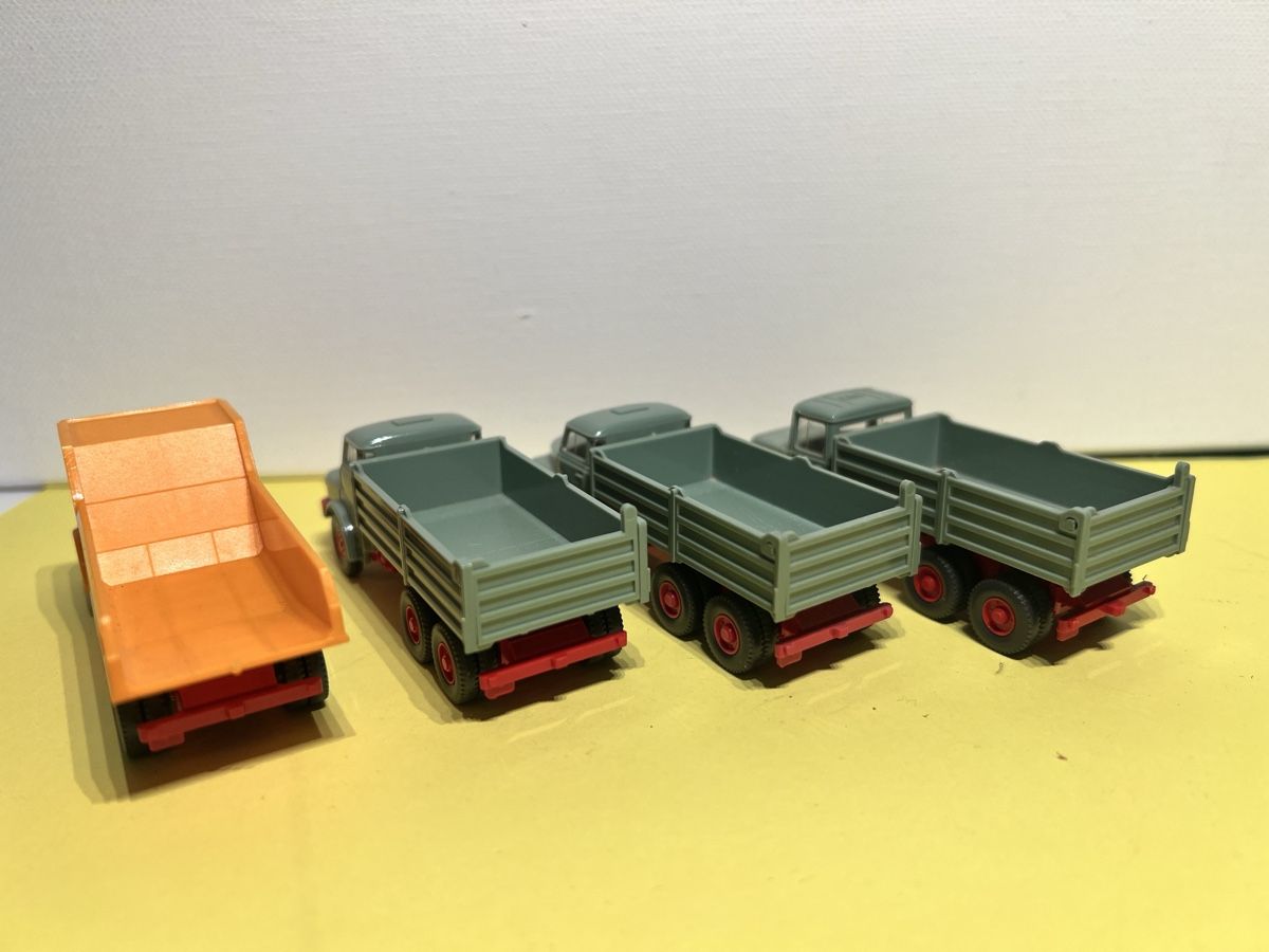 Wiking Modellini d'auto: Konvolut Wiking Kipper 1/87 – Nuovo (secondo la descrizione) da Weinfelden venduto da Kammerflimmern 1