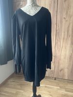Schwarzes Minikleid mit Spitze Gr. XL