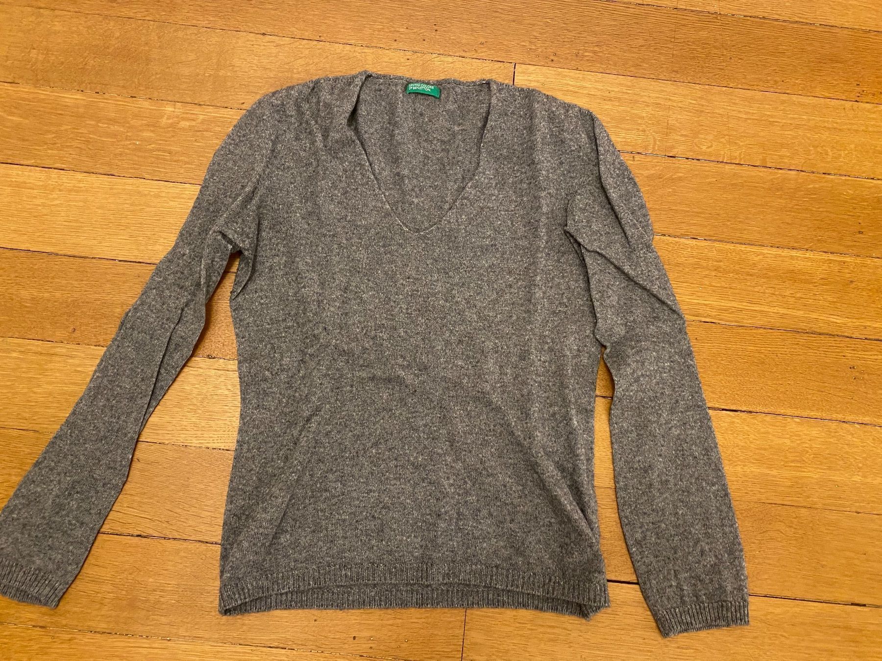 Benetton Pullover & Sweatshirts: Pullover BENETTON, anthracit (Gr. L) – Gebraucht aus Basel von SAF 1