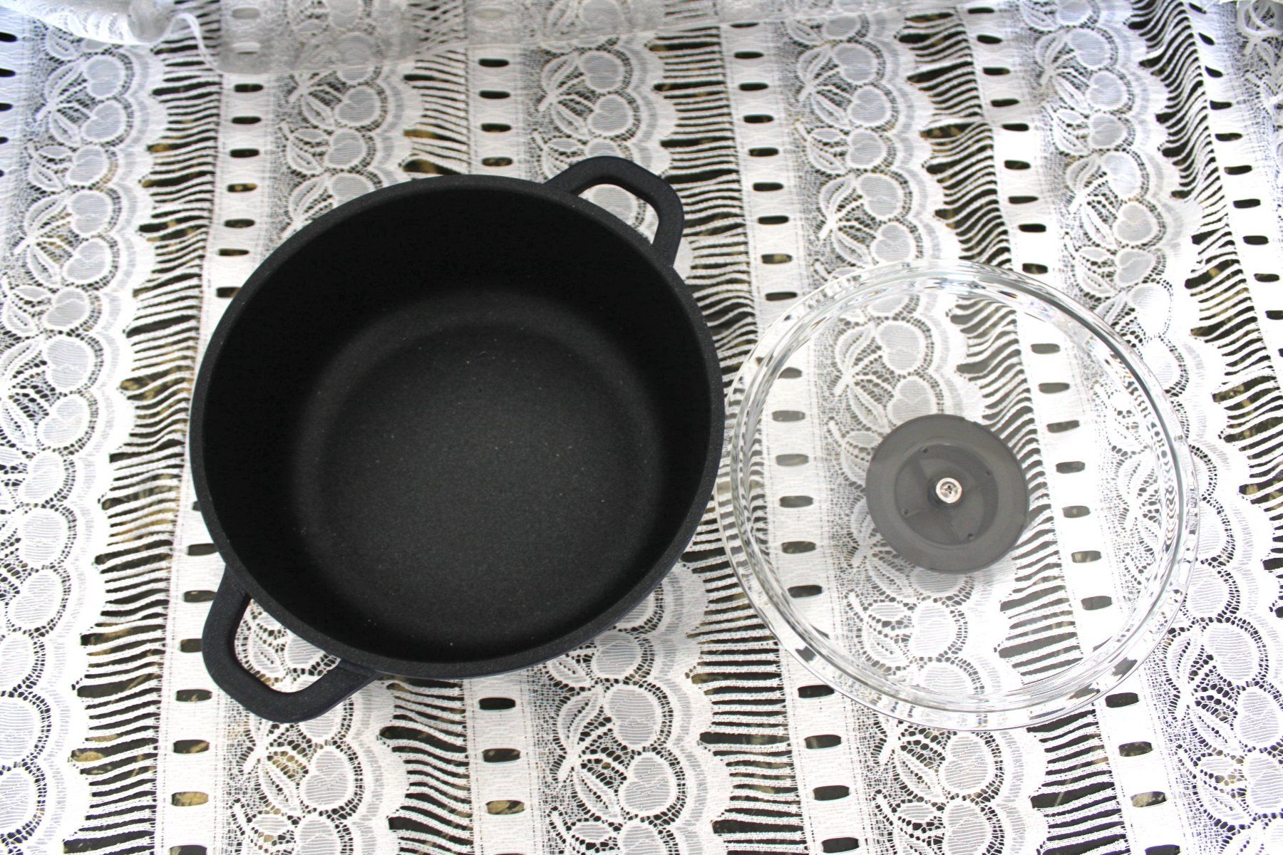 Töpfe: Kochtopf mit Glas Deckel – Gebraucht aus Locarno von fripui 2