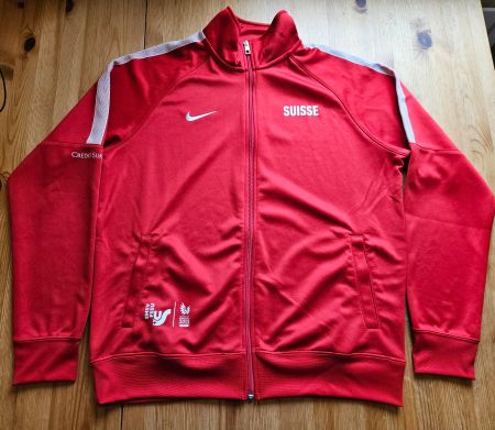 Schweiz Jacke Nike Gr L Swiss University Sports SHSV Gwangju